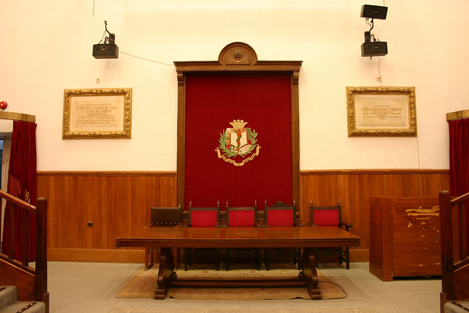 Diego de Argumosa, Pequeno Anfiteatro, Ilustre Colegio Oficial de Médicos de Madrid, Madrid - 01.JPG